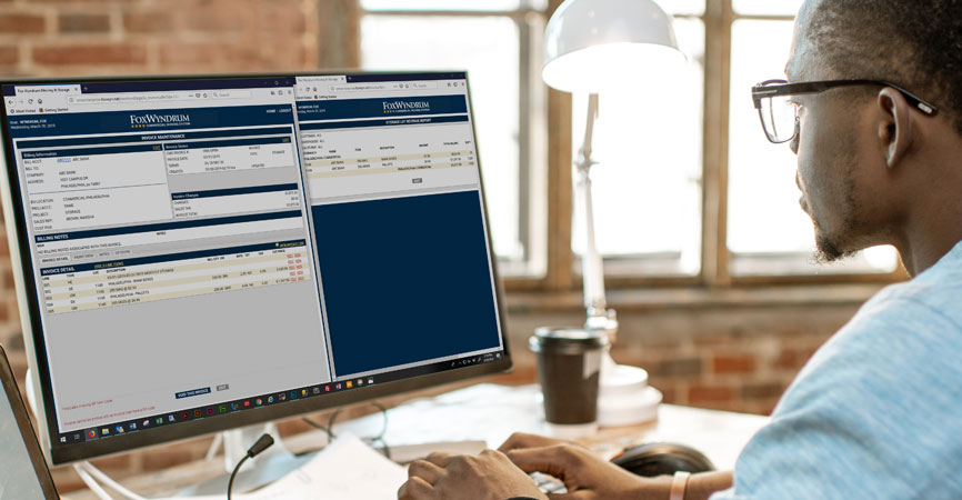 Commercial Move Software Storage Billing